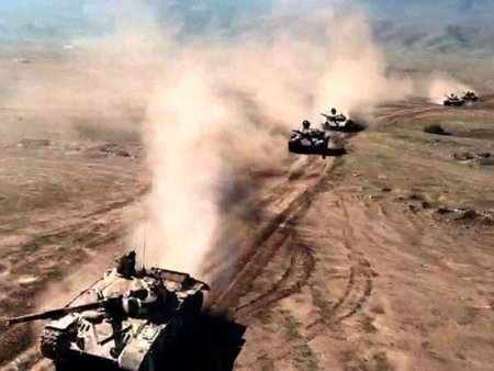 Ordumuz tanklardan və toplardan atəş açdı, döyüş təyyarələri və helikopterlər zərbələr endirdi