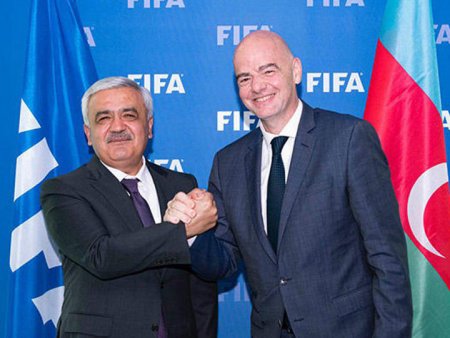 AFFA və FİFA prezidentləri görüşüb