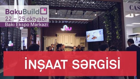 “BakuBuild 2019” sərgisi işə başladı