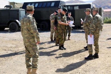 Əlahiddə Ümumqoşun Orduda yoxlama aparıldı