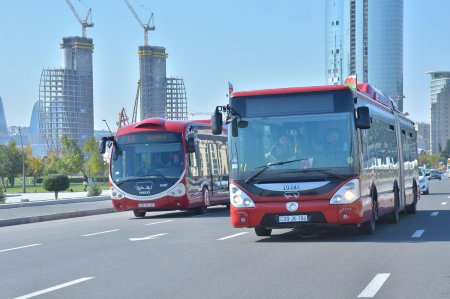 Bakıda mötəbər tədbir: 2 marşrutun istiqaməti dəyişdirildi