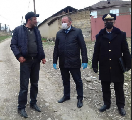 Qusar polisi  korovovirusla bağlı maarifləndirmə tədbirləri aparıb 