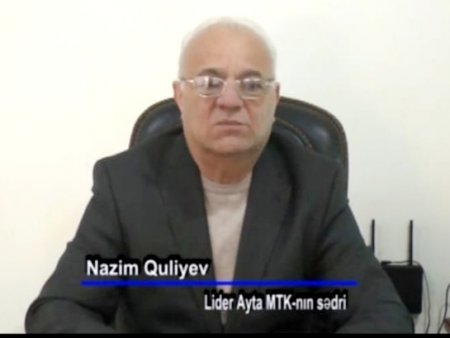 «Lider-N» MTK-nın rəhbəri Nazim Quliyev Anarı intihara məcbur edir