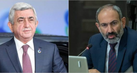 Sarqsyan Paşinyana ismarış göndərib