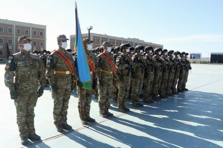 Hərbçilərimiz Moskvaya yola düşdü