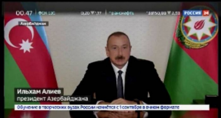 Prezident “Rossiya-24” və “Rossiya-1”in efirində: "Biz çalışırıq ki, gələcək nəsillər ata və babalarımızın igidliyini unutmasınlar"