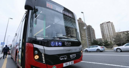 Metronun qarşısından hərəkət edəcək əlavə avtobuslar xəttə buraxılır