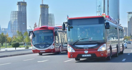 Avtobuslarda gediş haqqı 50 qəpik olacaq - Açıqlama