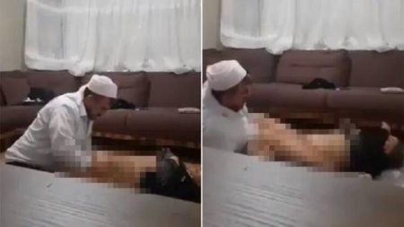 "Cin çıxarma" adı ilə qadınları soyundurub cinsi istismar etdi - VİDEO