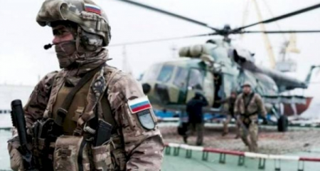 Rus əsgərləri Belarusa daxil oldu