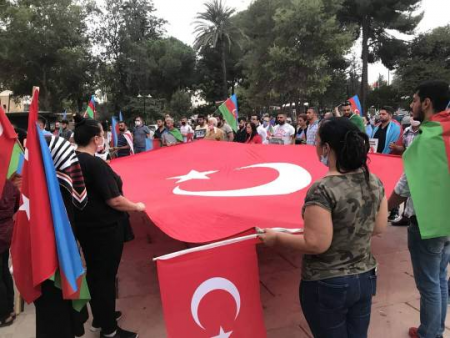 Şimali Kipr Türk Respublikasında “Azərbaycan üçün birlikdəyik” adlı aksiya keçirilib