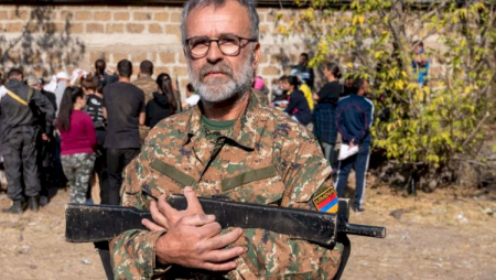 Fransa vətəndaşı Qarabağda Azərbaycana qarşı vuruşur - Foto