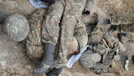 Düşmən son 4 gündə verdiyi itkilərin sayını açıqlayıb