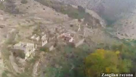 İşğaldan azad edilən Əmirxanlı kəndinin görüntüləri yayılıb - Video