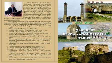 “Qarabağ: rayon və şəhərlərin tarixi” kitabı çap olundu