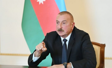 İlham Əliyev xalqa müraciət edir - Canlı yayım