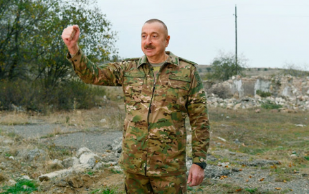 Prezident: Biz qəhrəman əsgər və zabitlərimiz hesabına qələbə qazanmışıq