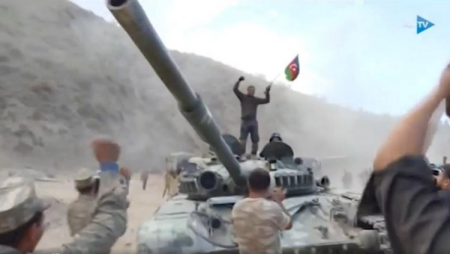 Döyüşdən qayıdanlar belə qarşılandı: Möhtəşəm görüntülər – Video