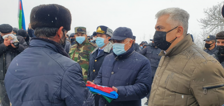 Şəhid gizir Orxan Balayev Qubada dəfn olundu - FOTO