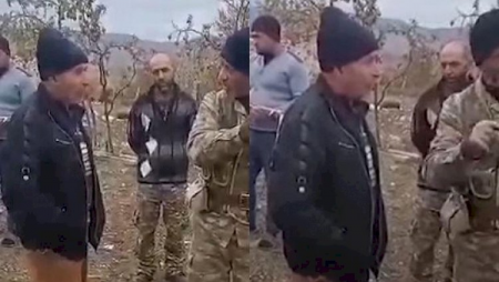 Azərbaycan əsgəri ilə erməninin dialoqu – Video