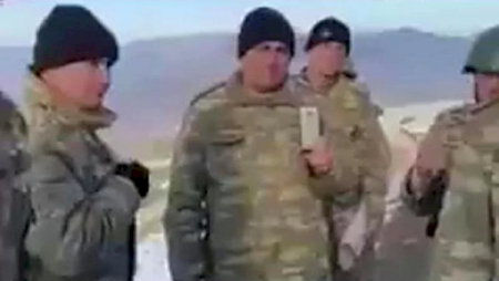Erməni zabiti Azərbaycan əsgərlərinə: Bura sizin torpağınızdır… - VİDEO