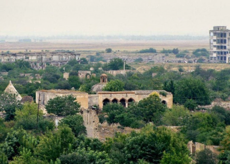 Ermənilər Pənahəli xanın sarayını da dağıdıb - FOTOLAR