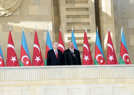 "Azərbaycan İlham Əliyevin liderliyi altında dastan yazmağa davam edəcək" - Ərdoğan