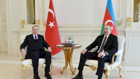 Prezidentlərin təkbətək görüşü olub