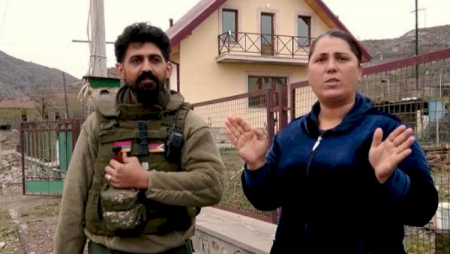 Laçının Zabux kəndində hələ də silahlı ermənilər qalır…