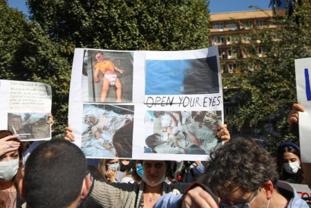 Ermənilərin daha bir çirkin yalanı ifşa olundu - FOTOFAKT