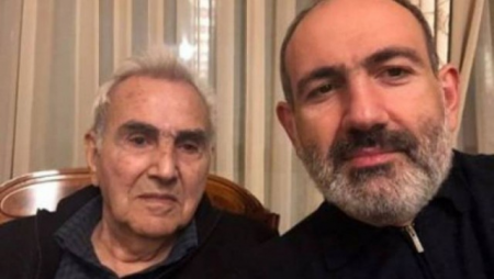 Nikol Paşinyanın atası öldü