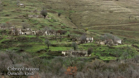 İşğaldan azad edilmiş Cəbrayılın daha bir kəndindən görüntülər - VİDEO