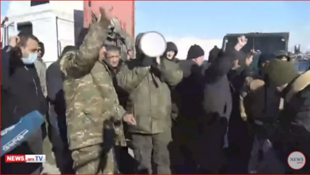 Paşinyanı qovan etirazçılar Gorus merinin azad olunmasını tələb edirlər - Video