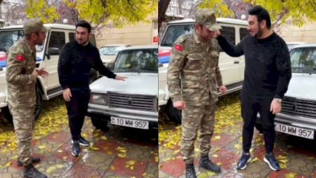 Tolik əsgərə aldığı avtomobildən danışdı: + Video