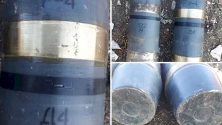 Suqovuşanda ermənilərə aid ağ fosfor bombaları tapıldı