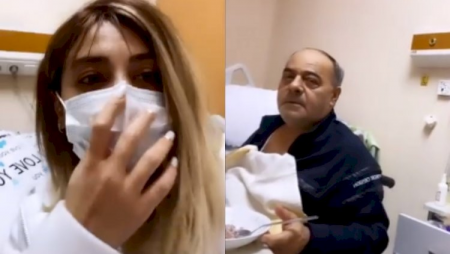 Röyanın atası xəstəxanaya yerləşdirildi - Video