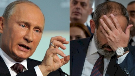 Putindən Paşinyana daha bir sillə