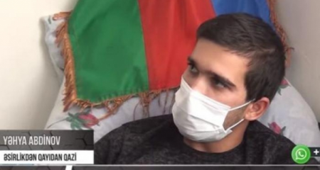 Əsirlikdən qaytarılan Yəhya Abdinov ailəsinə qovuşdu — Video