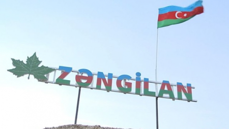 Zəngilanda sərhəd zastavasının açılışı oldu