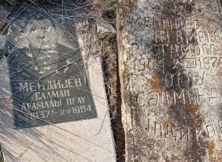 Ermənilər Cəbrayılda da qəbirləri dağıdıb - FOTO