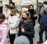 Sənət adamları Nailə Mirməmmədlini son mənzilinə yola salır