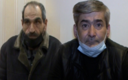 Bakıda iki silahlı şəxs saxlanılıb - Video