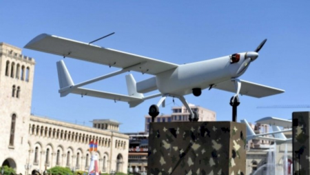 Ermənistan zərbə dronlarının sınağına başladı