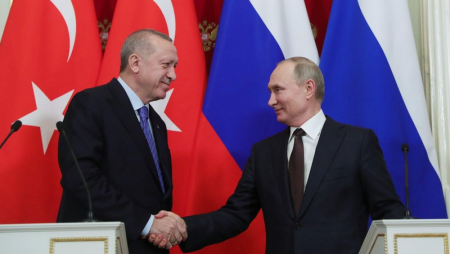 Ərdoğanla Putinlə Qarabağı müzakirə etdi