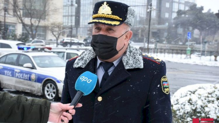 DYP yolların buz bağlaması ilə bağlı sürücülərə müraciət etdi