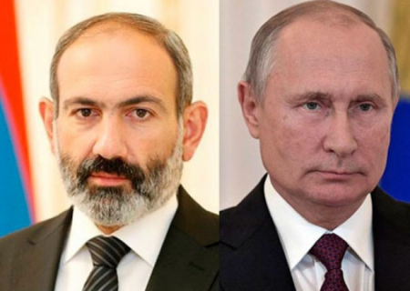 Paşinyan yenə Putinə zəng etdi