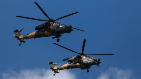 Dünyada ilk dəfə: Türkiyə polisi “ATAK” hücum vertolyotları ilə silahlanır