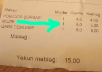 Ajda kafe müştərini mahnı ilə “soyur” - Gör musiqi bir yaraşır harama?