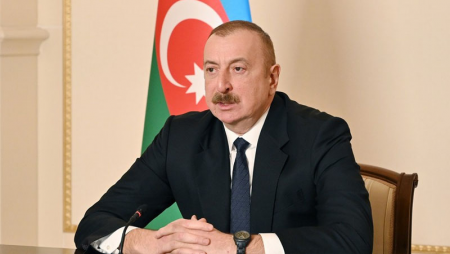 Prezident Pakistanın Baş Qərargah rəisini videoformatda qəbul etdi