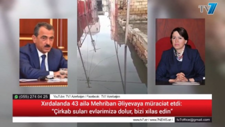 Xırdalanda 43 ailə Mehriban Əliyevaya müraciət etdi: “Çirkab suları evlərimizə dolur, bizi xilas edin”